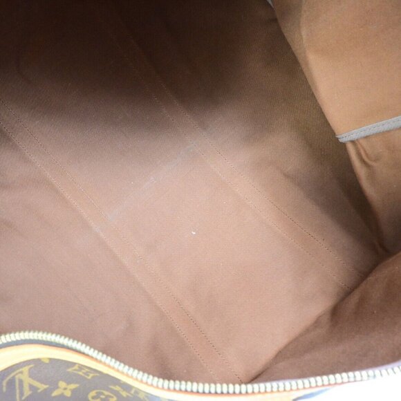 LOUIS VUITTON Sac Souple 55 Travel Hand Bag Monogram Leather - Picture 10 of 14